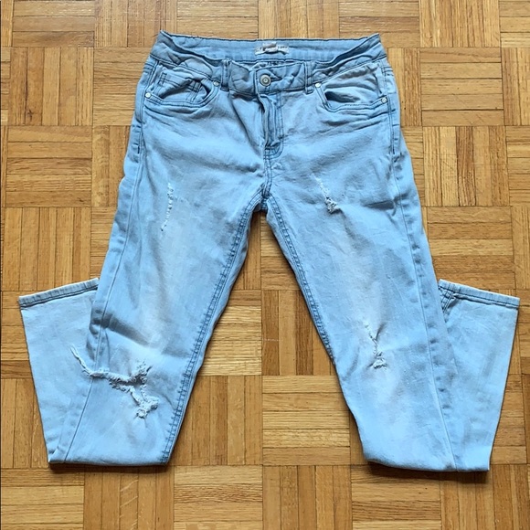 Forever 21 distressed skinny jeans Size 27 - Picture 3 of 3